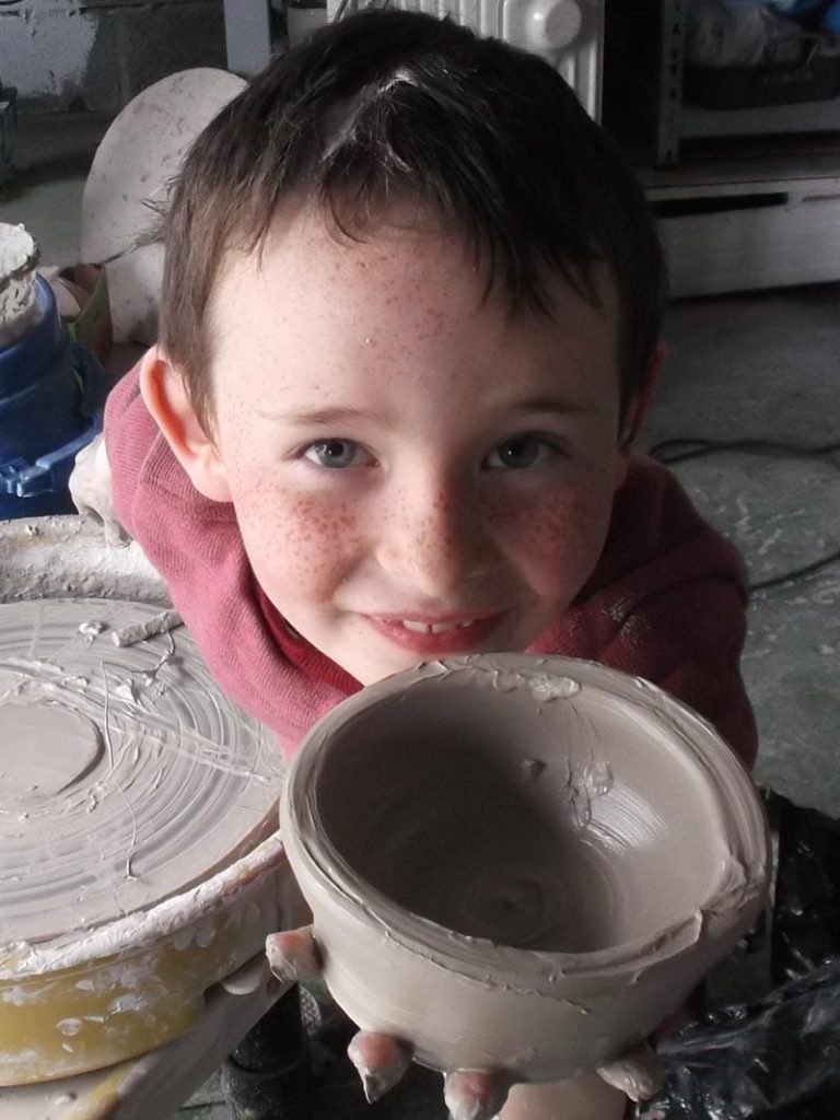 kids pottery classes