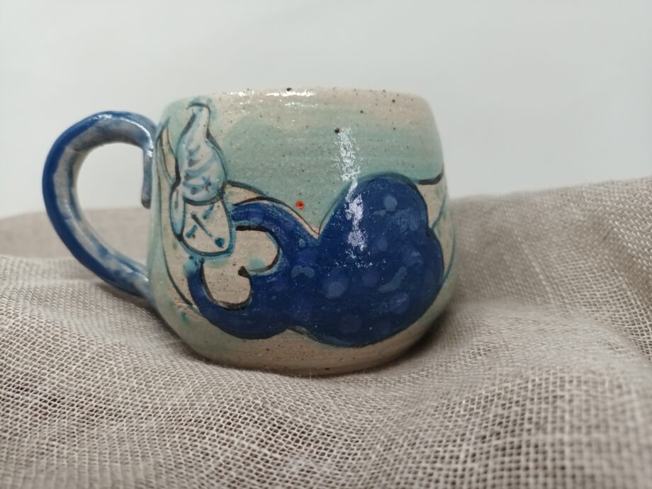 Sea swimmer mug