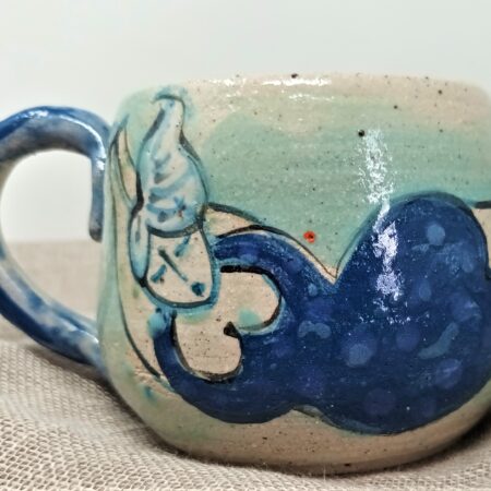 Sea swimmer mug